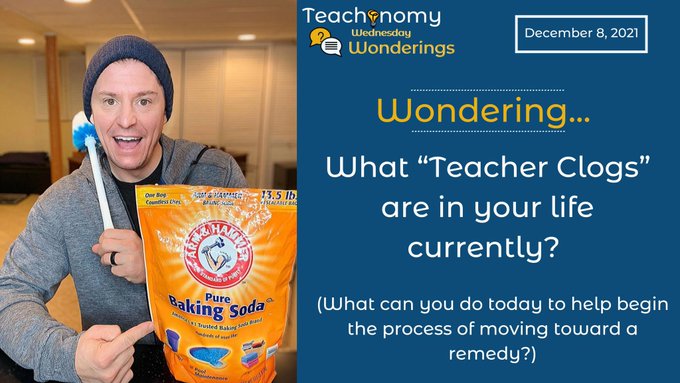 cpoole27's tweet photo. As a teacher, I have been facing some "clogs" lately but working through them as best I can :) My hope is that this @TeachonomyEdu post encourages any fellow teachers in similar situations.

https://t.co/JhRRs0Agb7

#teachonomy #edchat #teaching #k12 #edutwitter https://t.co/1NEzvUUs8U