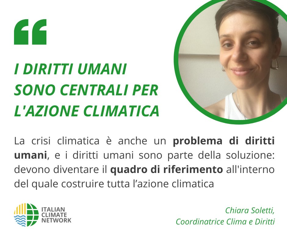 È la giornata mondiale dei #DirittiUmani: come ci ricorda la nostra <a href="/ChiaraSoletti/">Chiara Soletti</a> si tratta di un tema strettamente legato a quello della crisi climatica.
Per saperne di più potete leggere il suo articolo qui:
👉 bit.ly/Diritti_Clima

#HumanRights #HumanRightsDay #10dicembre