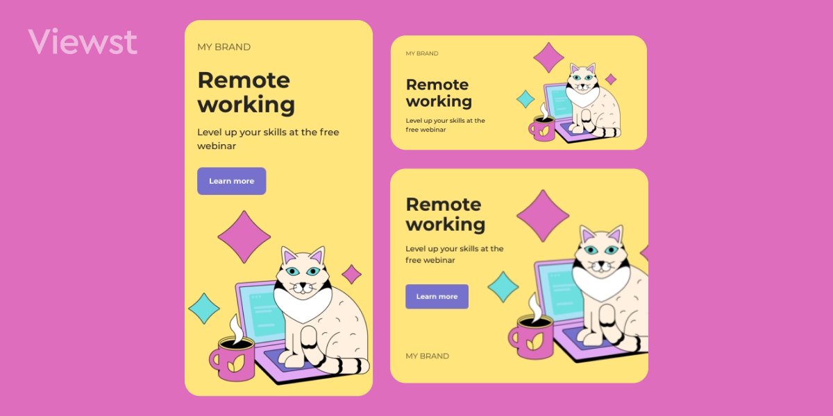 viewstapp's tweet photo. #Viewst_templates
Our template library is growing, get them while they are 🔥

#Viewst #templates #bannerdesign #advertising #performancemarketing #advbanner https://t.co/irM1ssvPll