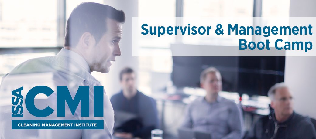 Three certifications for the price of one! Register now for ISSA's Cleaning Management Institute (CMI) Supervisor and Management Boot Camp and obtain your C.C.S., C.W.S. and A.A.P. certifications. Boot Camp begins on January 11, 2022. bddy.me/31OSlht