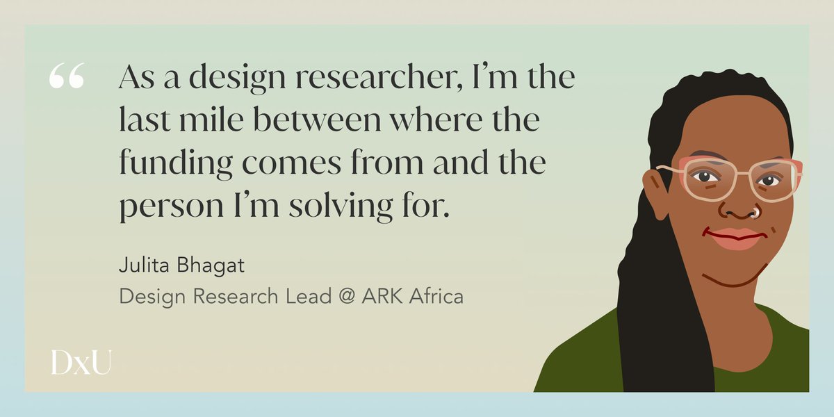 design_x_us's tweet photo. @simplyhuli, a Design Research Lead at ARK Africa, is committed to putting people first in creating impact in her work. Learn more at https://t.co/hSaCGAKVZL Link in bio ⬆️

#designerstories #impactdesign #design #ux #hcd #sdgs #africandesigners #designresearch #designxus https://t.co/GdeFKL6nbY