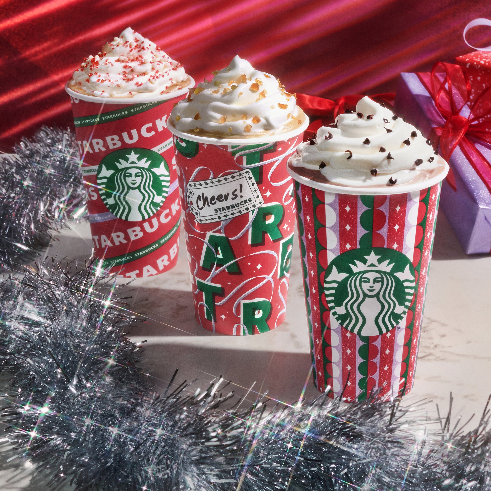 Starbucks Coffee on Twitter "The sparkle squad Toasted White