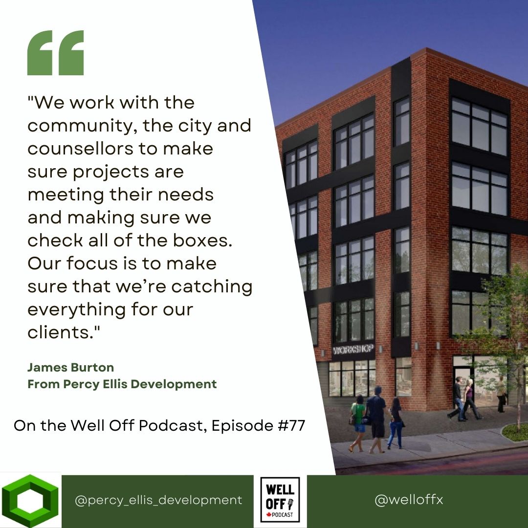 PercyEllisDev's tweet photo. Check out James' podcast appearance on The Well Off Podcast! #ThrowbackThursday #podcast #torontorental #Toronto #developer https://t.co/V1zWQuH5LK
