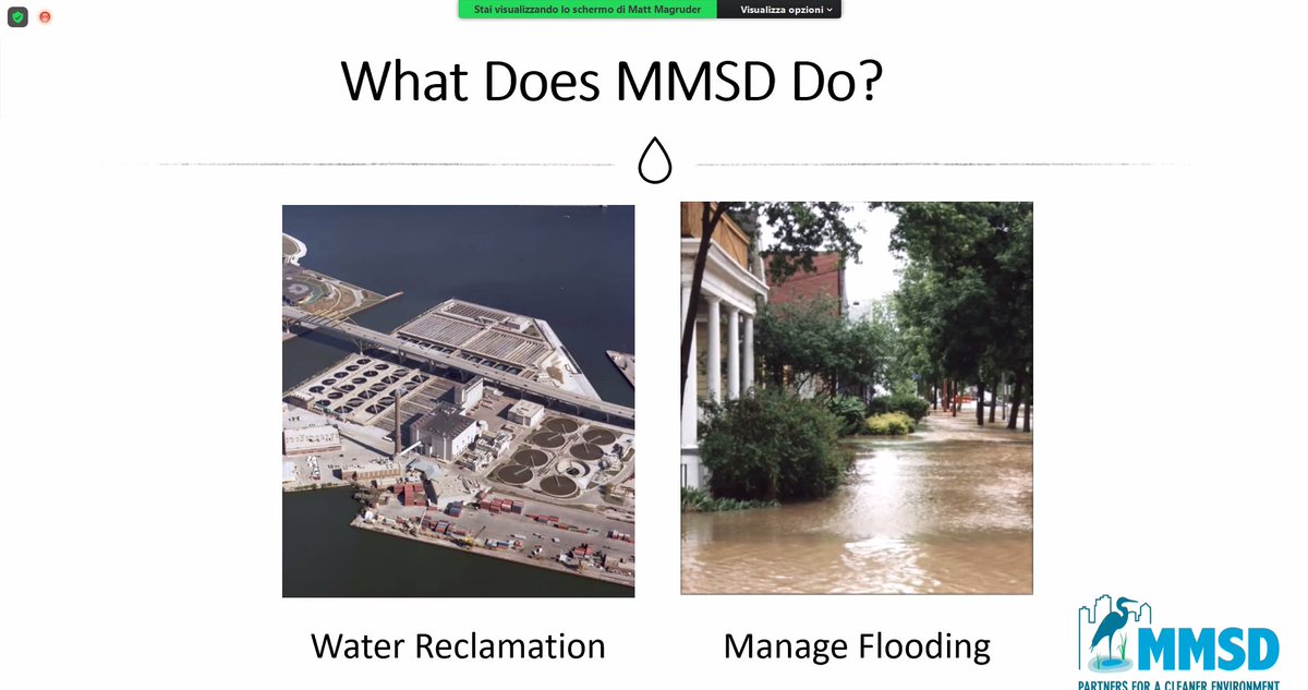 EUTechbridge's tweet photo. #EUTechbridge #webinar 💻
Discovering the @MMSD_MKE's #innovation needs in the #wastewater and #sewerage sectors: they seek tecnologies in the areas of #conveyance, #treatment #facilities and #stormwater management💧 stay tuned to learn how to get involved! 🚀 https://t.co/D8QXPp54Vo