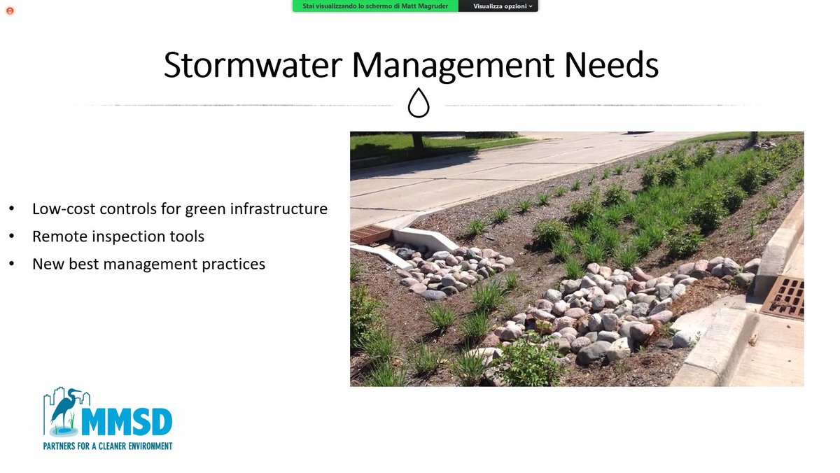 EUTechbridge's tweet photo. #EUTechbridge #webinar 💻
Discovering the @MMSD_MKE's #innovation needs in the #wastewater and #sewerage sectors: they seek tecnologies in the areas of #conveyance, #treatment #facilities and #stormwater management💧 stay tuned to learn how to get involved! 🚀 https://t.co/D8QXPp54Vo