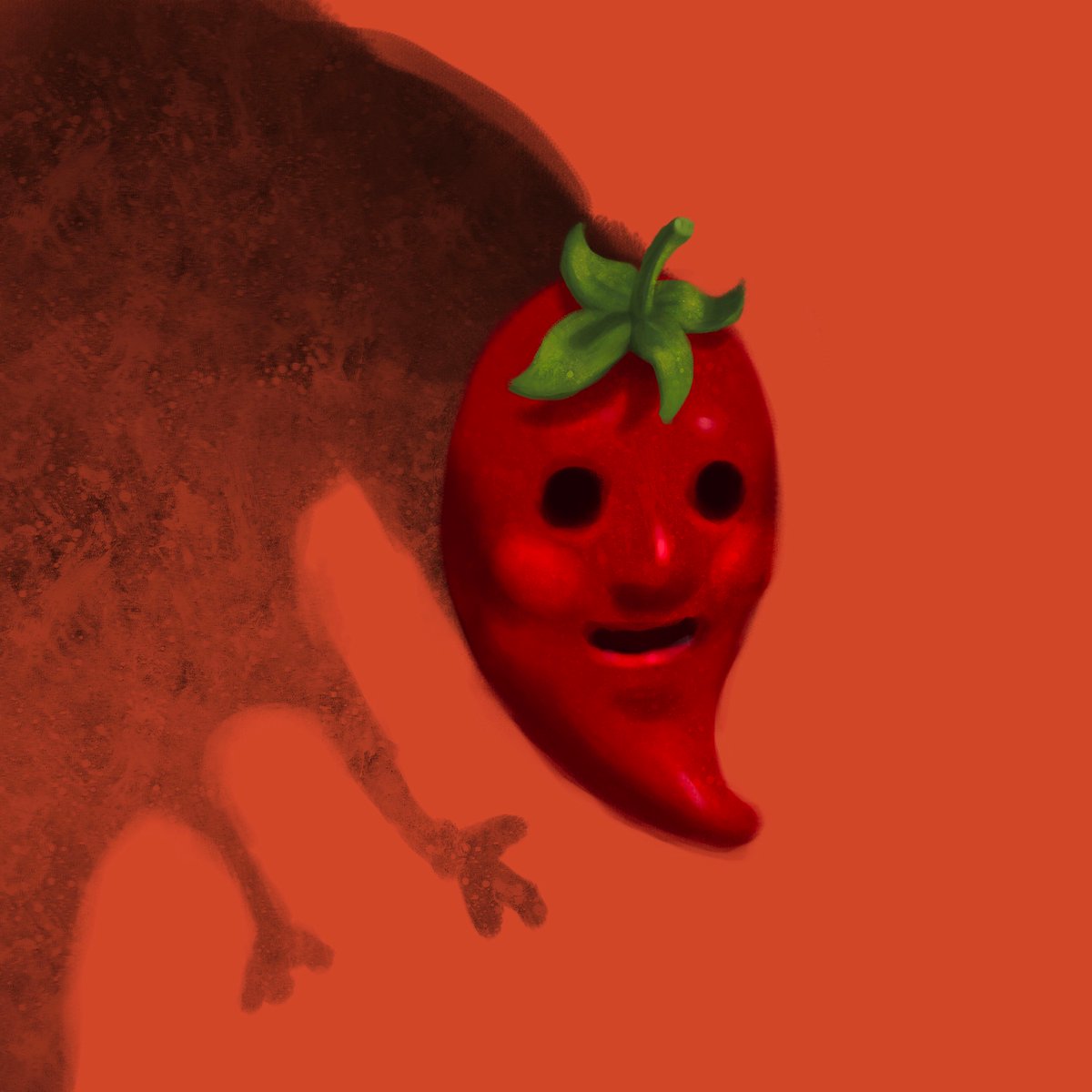 Elcholoboritos's tweet photo. GM!

Funny story: yesterday I had to do a last minute change to the new #Masquerader called Pepper because my wife pointed out that the plant on top looked more like a strawberry’s 🤣🍓🌶

Guess now I know the theme and look of the next Masquerader 😏

#NFTs https://t.co/SaTEgmIufb