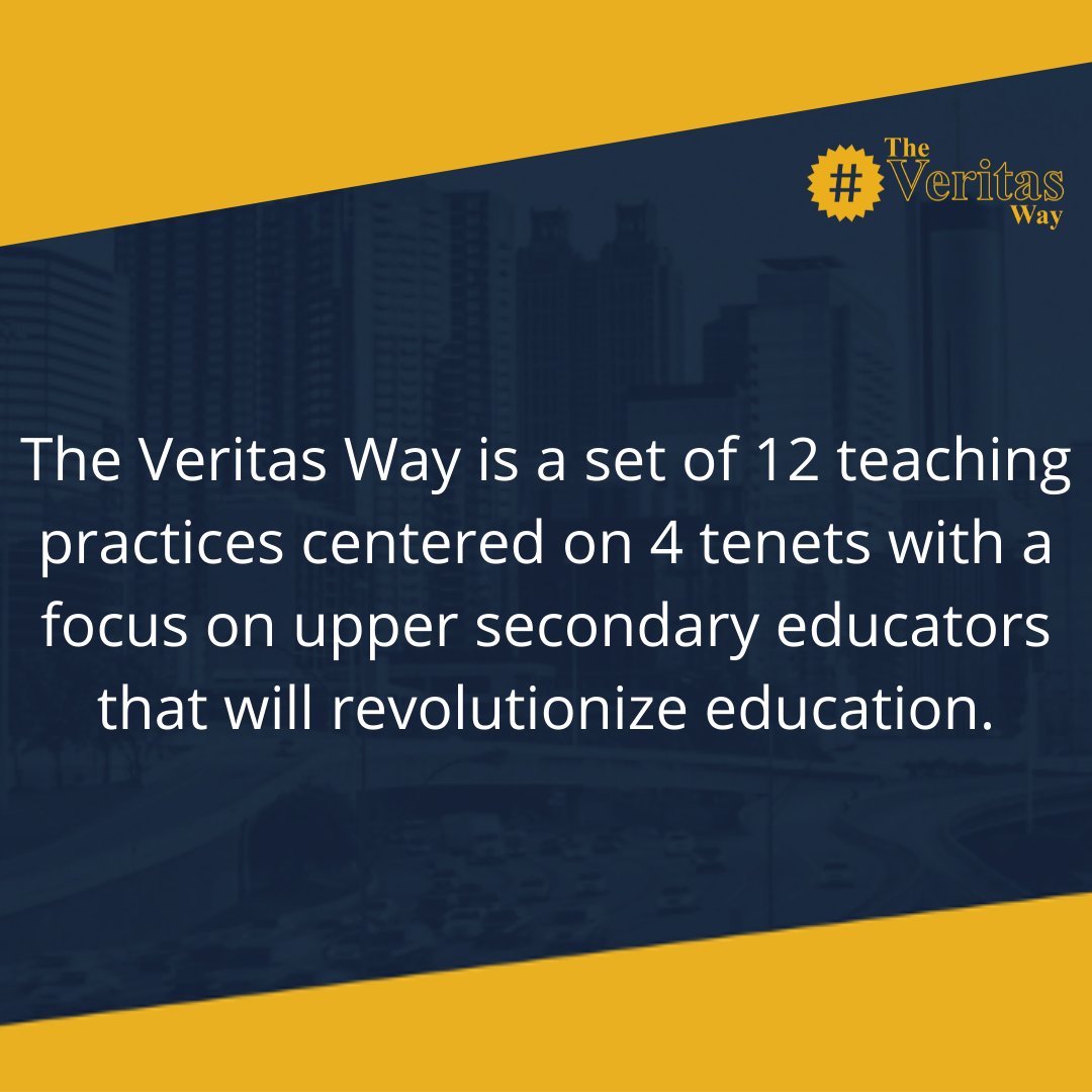 TheVeritasWay's tweet photo. What is #TheVeritasWay #EducatorEdition 

#ItTakesAllOfUs #EquityInEducation #HarvardDiversityProject #ScholarshipMeetsCulture https://t.co/w8TYOYEOnI
