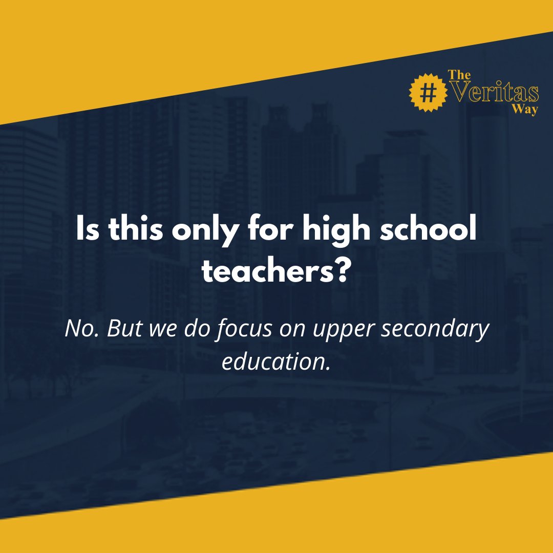 TheVeritasWay's tweet photo. What is #TheVeritasWay #EducatorEdition 

#ItTakesAllOfUs #EquityInEducation #HarvardDiversityProject #ScholarshipMeetsCulture https://t.co/w8TYOYEOnI
