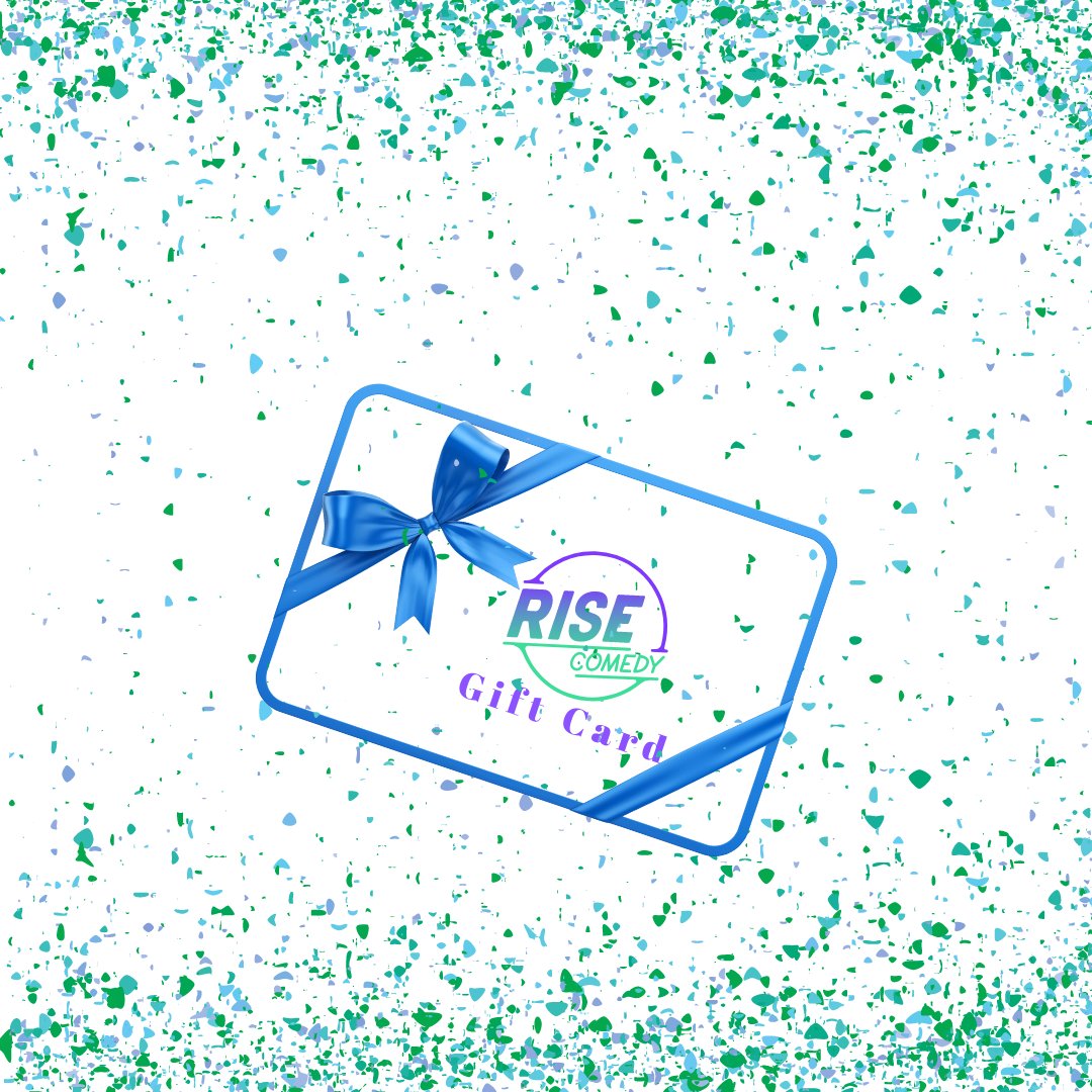 RiseComedy's tweet photo. Give Laughs - RISE Comedy Gift Cards are a great gift!
Cards can be used for comedy shows and classes.
https://t.co/73z1c6aqQb

#GiftIdeas #SupportLocalBusiness  #GreatGifts #RISEcomedy https://t.co/Supeegf5Dp