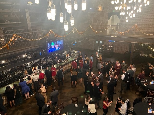 Syncroness's tweet photo. We had a wonderful time at our annual Syncroness holiday party last Saturday! It's always great to be together, celebrating another year with an amazing organization and looking forward to 2022. https://t.co/bl9J61OHcW