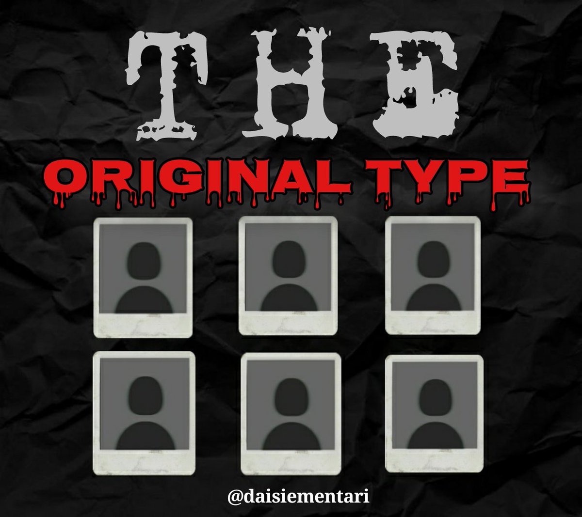 daisiementari's tweet photo. —THE ORIGINAL TYPE

“Dia memang berasal dari sini. Tapi 'Sang Tuan' bukan dari sini.”

Knmto yoshinori x tkt mashiho lokal universe (FICTION)
Horror// Misteri // Thiller
© daisiementari https://t.co/f0JXRHXCor