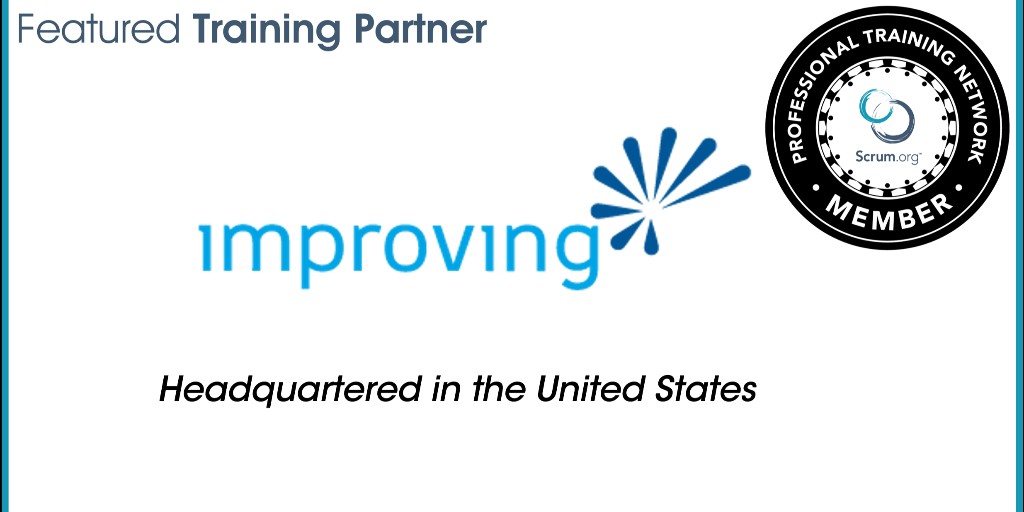 As we celebrate the 5 year anniversary of the Professional Training Network, today we are featuring our partner, <a href="/improving/">Improving</a> who is headquartered in the United States. Learn more about Improving at scrum.org/partners/impro…
