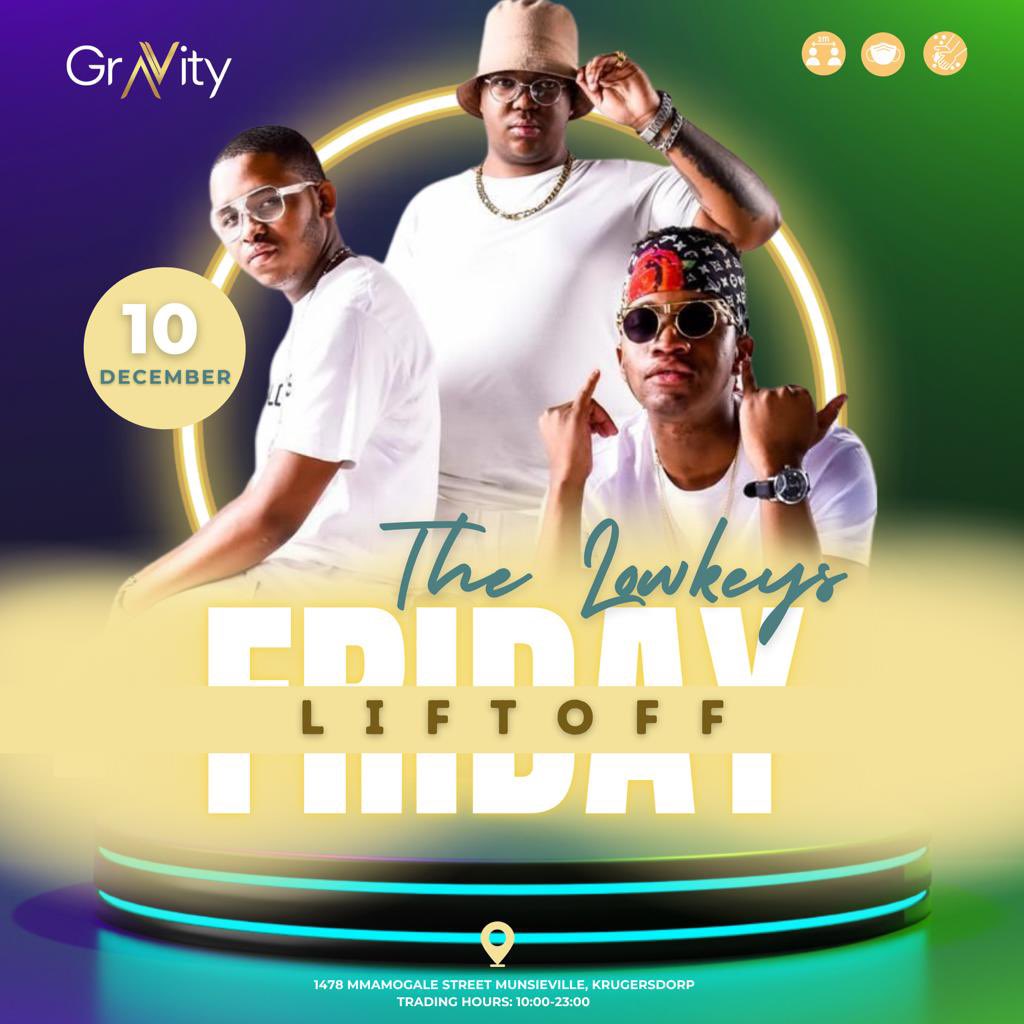 GravityLifesty1's tweet photo. We ready &amp; set for our #LiftOffFridays. Starting off another great weekend with @012Lowkeys as our pilots to the fun times. 

#Gravity 💫 https://t.co/A665UgzwVk