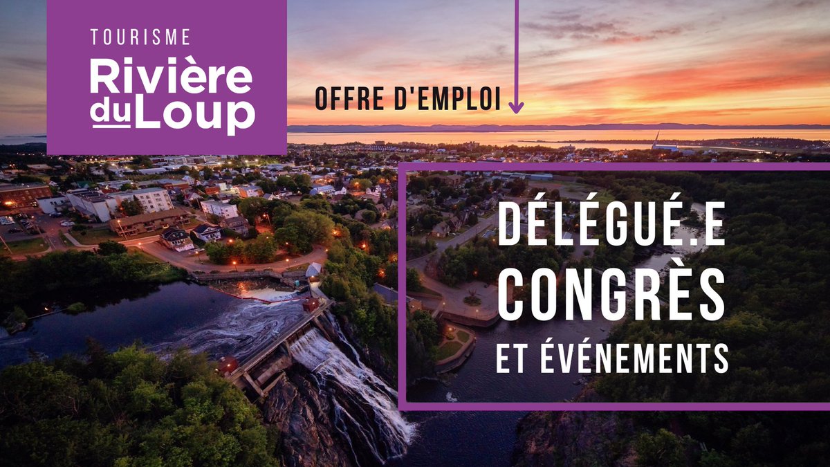 Une offre que tu ne peux pas refuser! Une équipe dynamique. Des gens accueillants. Un endroit qui t'offre la ville et la campagne. Les plus beaux couchers de soleil. Applique maintenant! bit.ly/3EIcSmv
#emploi #Basstlaurent @AllianceQc