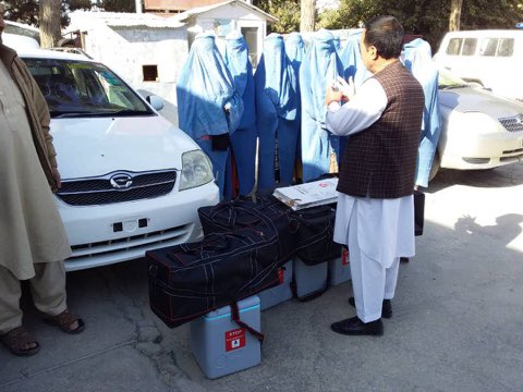 Women on frontline: ready for vaccination campaign in Afghanistan