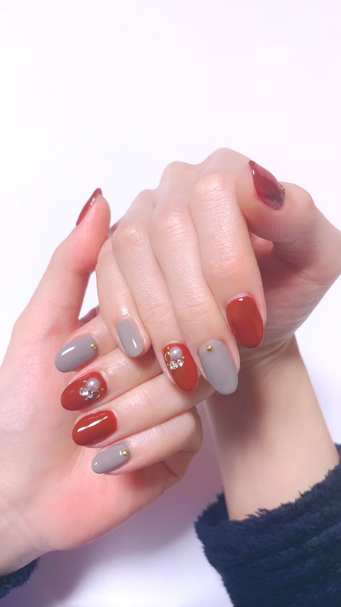 rangiku_sao's tweet photo. 冬nail💅🏻🎄⛄️♥️ https://t.co/8zdQ0CXLLL