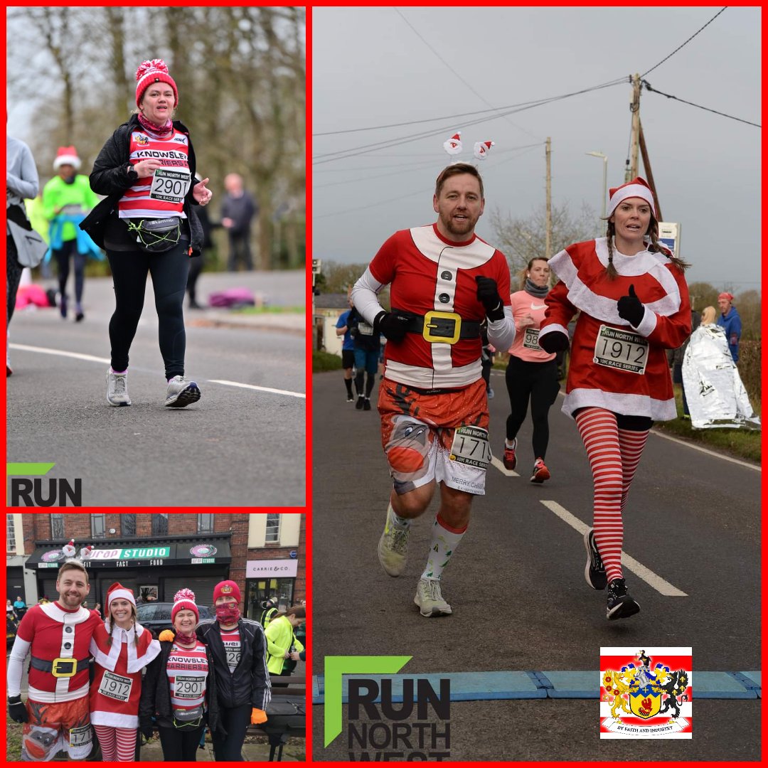 KnowsleyHarrier's tweet photo. Well done to our Hoopy quartet for braving the bitter cold at the #wilmslowfestive10k recently. How could we not share these snaps when they look so festive?? 🇦🇹👌
#knowsleyharriers
#khac
#festiverunners https://t.co/cKXJmojeEo