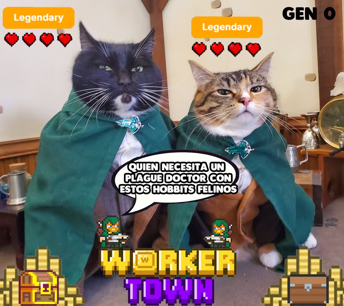 MatiGeekUp's tweet photo. A ver si me dan su like y RT para ganar el MEME CONTEST de @worker_town y poder entrar al juego minteando algunos cofrecitos de NFT's!
#Workershavefun #workertown #workersgonnawork https://t.co/Glyzze0AxZ