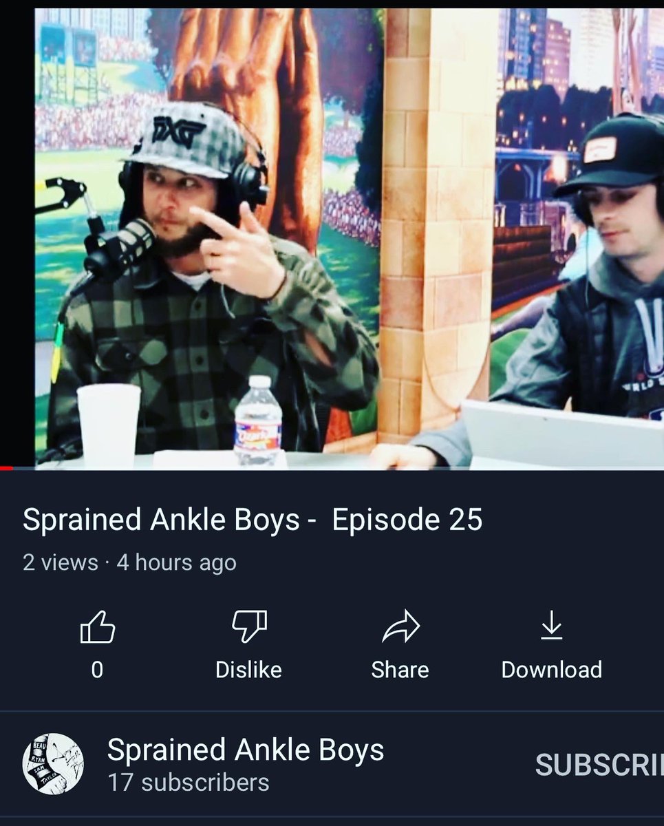 Sprained Ankle Boys tweet media