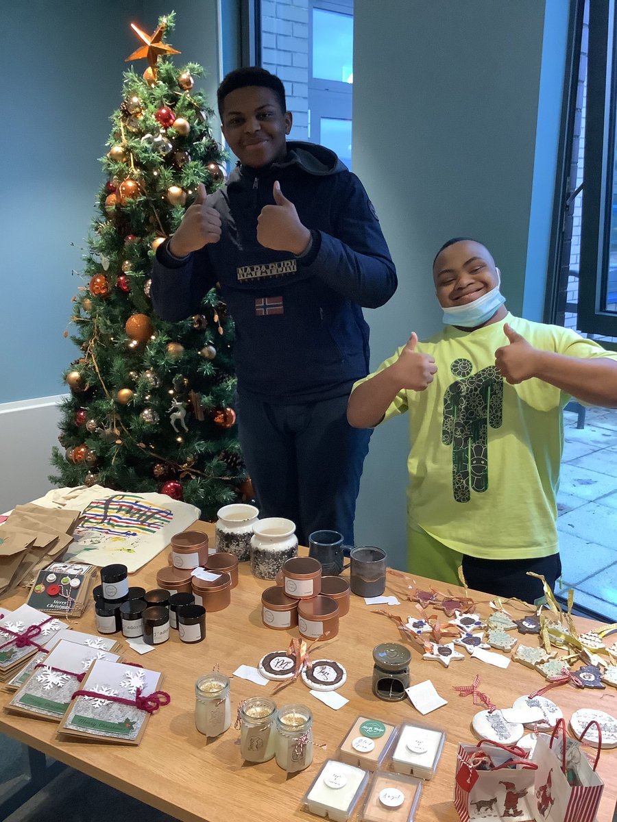 NorthRidgeSch's tweet photo. Thank you to all those who made the Christmas sale at the Hub a success! A special thank you to the team of pupils at North the Ridge Gift Company for making these wonderful products and spreading Christmas cheer! https://t.co/YcHBLk2YRP