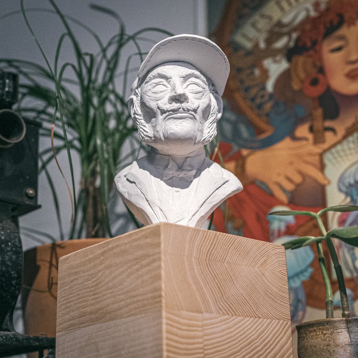 SylGAUTIER's tweet photo. Hipster forever !

This guy was a lot of first time.
First time sculpting a face.
First time using #monsterclay.
First time making a silicon mold.
First time casting.
 
#moldmaking #moldcasting #sculpture #moldmakingandcasting #sculptureart #showyourwork #art #moustache https://t.co/n6EP9g1Llj