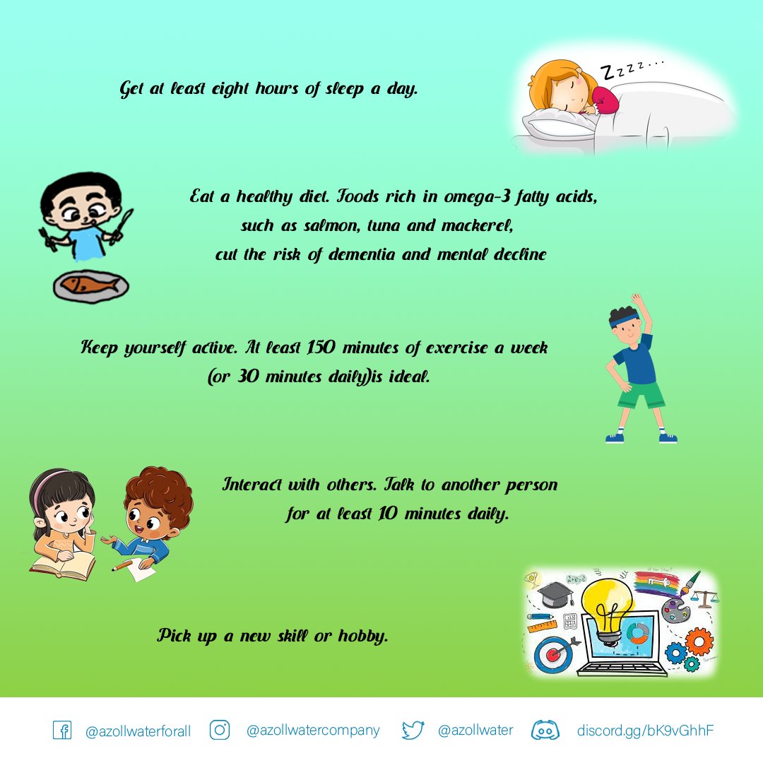 AzollWater's tweet photo. Make sure your mind is well nourished because it is the doorway to your body and soul. 💪🧠
The holidays can be stressful, here's some tips to be in a good mental state and be present during this wonderful time!
#NFTs #NFTCommunity #Azoll https://t.co/JHPksAbTxf