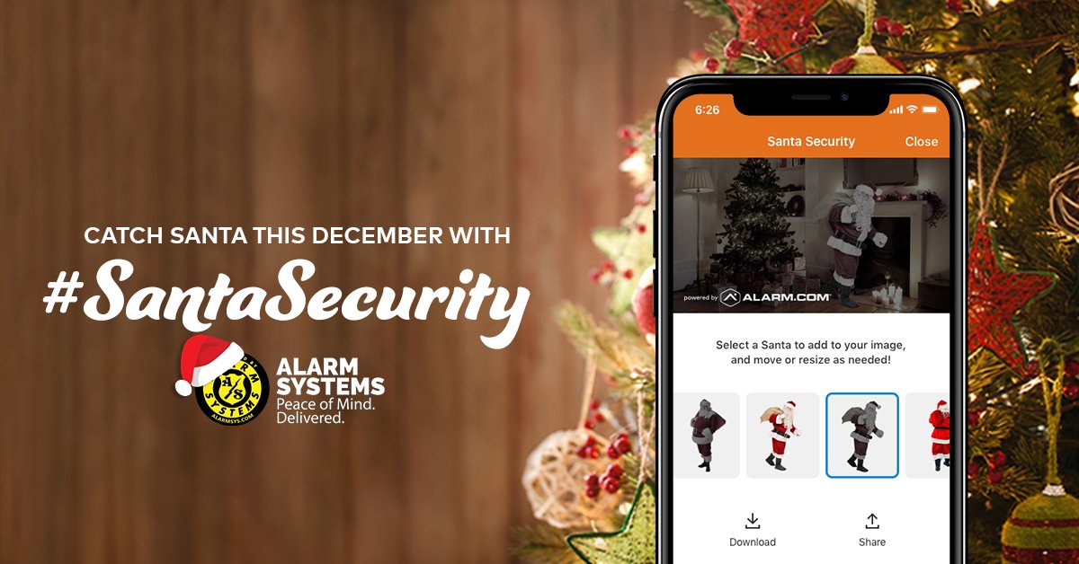 alarmsystems's tweet photo. Capture some Christmas magic this year 🎅
https://t.co/gKbRUn1e04 #SantaSecurity #SmartHomeSecurity https://t.co/5qiCAnK1uJ