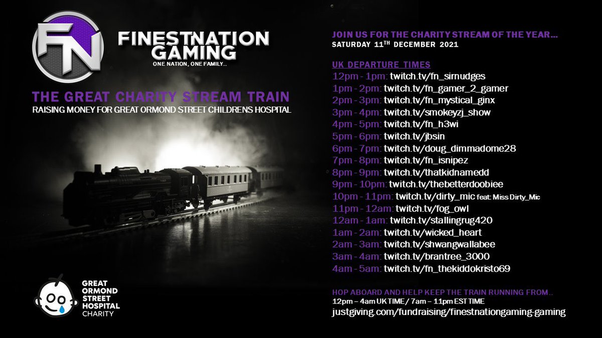 FN__Gaming's tweet photo. HUGE ANNOUNCEMENT! this Sat we will be having our Charity Stream allβs welcome to come & support,chat,build memories with all our legendary streamers! SAVE THE DATE! & hope to see you thereπ letβs help these kiddos out this Xmasπ
π all don. welcome π€ https://t.co/TxGCwZccY6