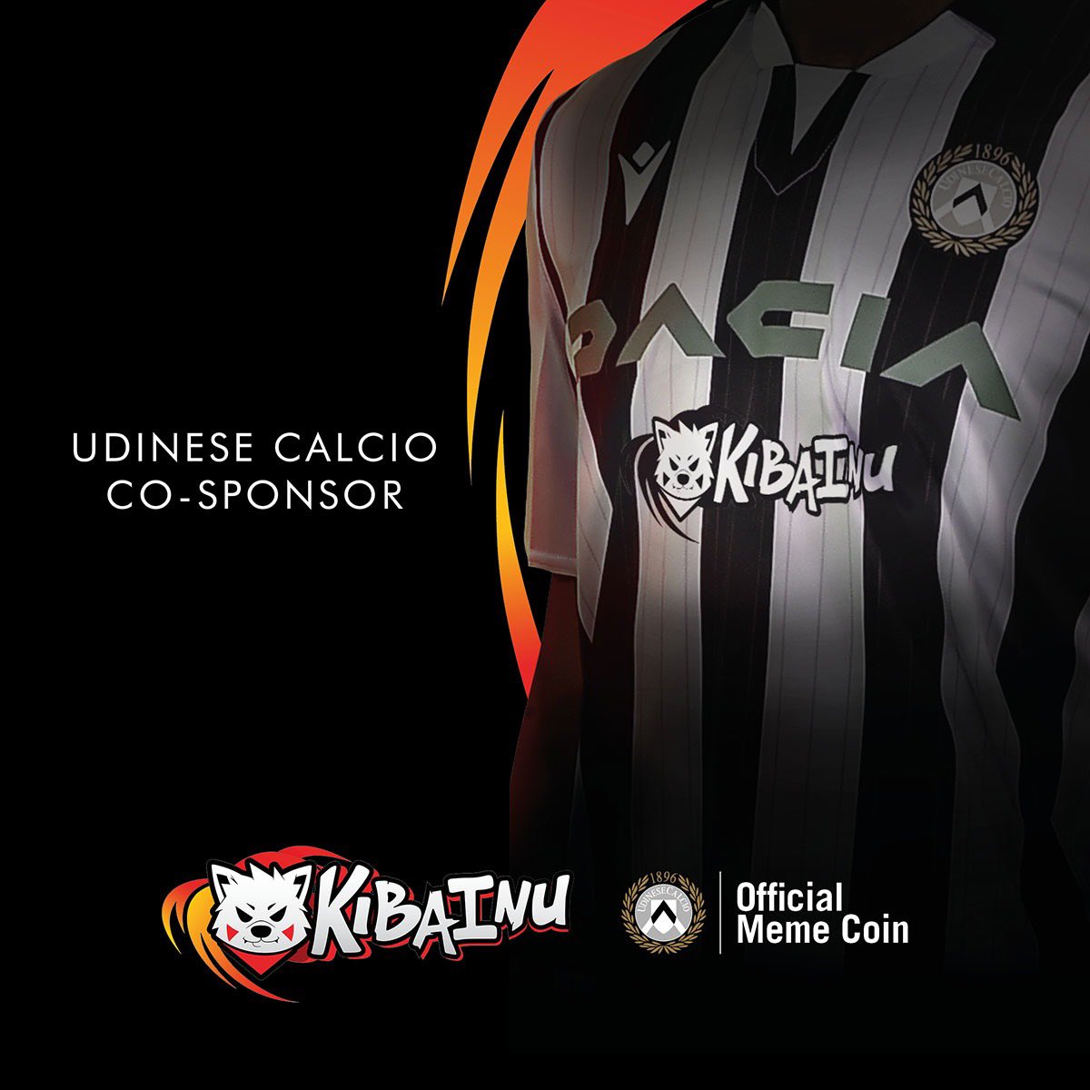 @KibaInuKiba diventa co-sponsor ufficiale di Udinese Calcio e meme coin partner 🤝

Leggi di più 👉 bit.ly/3Iww7BU
•••
Kiba Inu becomes Udinese Calcio’s official co-sponsor and meme coin partner 🤝

Find out more 👉 bit.ly/31REYgQ

⚪⚫ #ForzaUdinese #AlèUdin