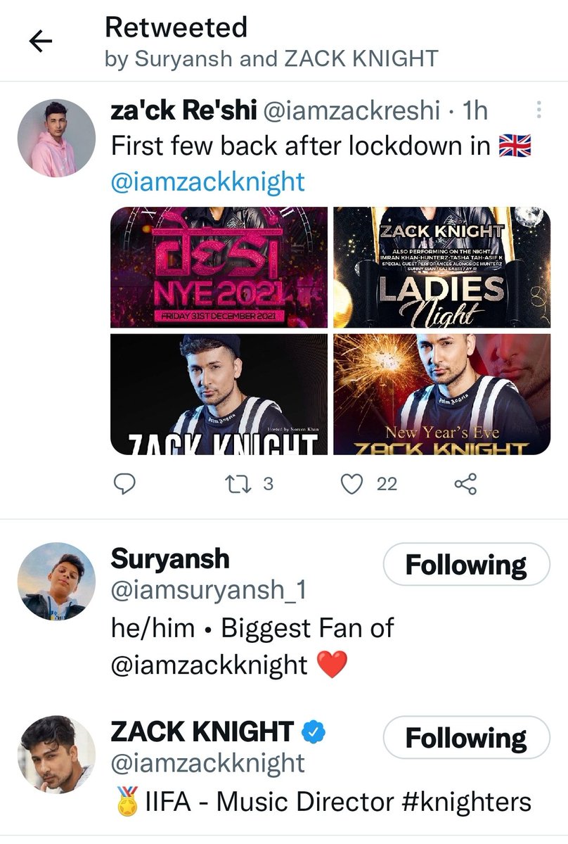 iamzackreshi's tweet photo. Thanks zack for retweet my tweet_____ lots of love for you @iamzackknight https://t.co/wHk9V6CQdA