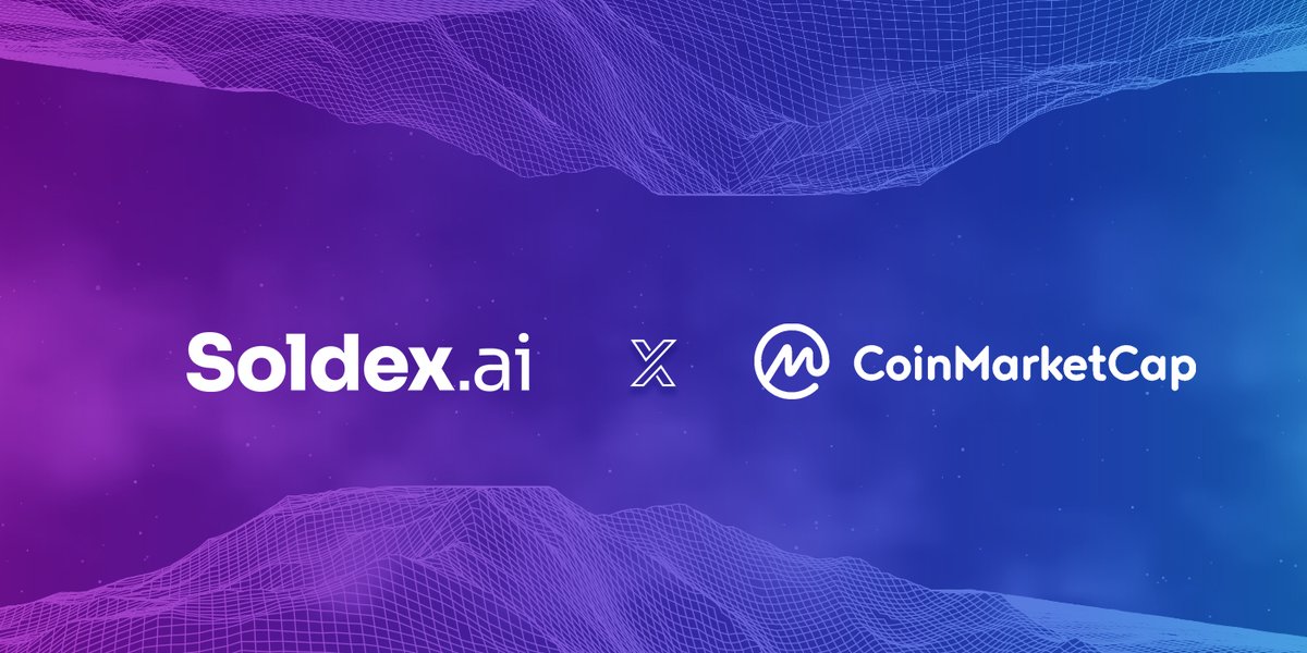 Great News! 

Soldex $SOLX Token Is Now Officially Listed On CoinMarketCap

coinmarketcap.com/currencies/sol…

#Soldex #SOLX #DEX #Solana