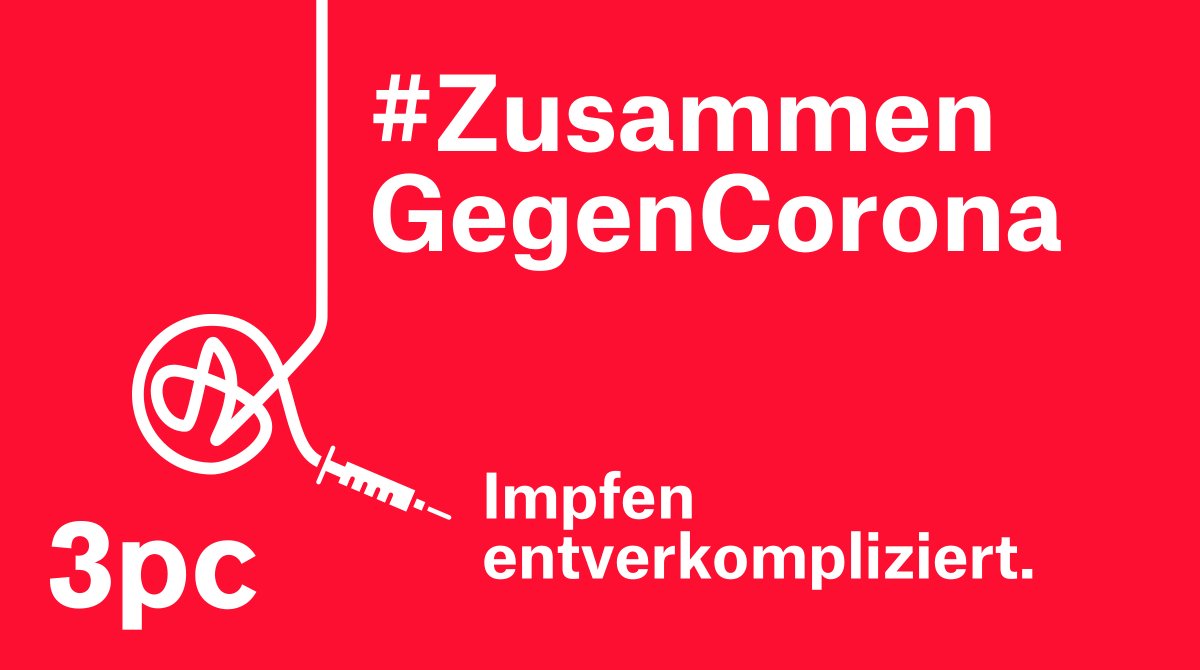 3pc's tweet photo. Impfen entverkompliziert… #ZusammenGegenCorona https://t.co/3arWOIRTo7