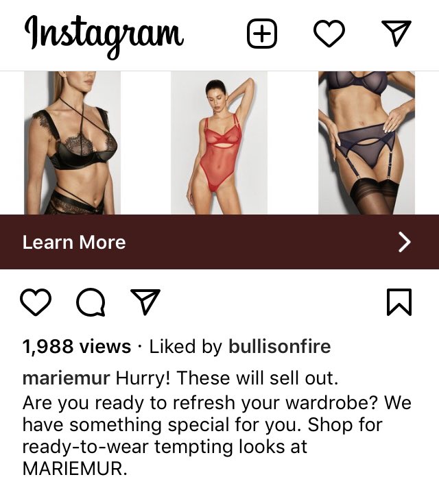 ExtraLars's tweet image. An Instagram ad that came up on my feed...

“Are you ready to refresh your wardrobe?”

My wardrobe is less than spectacular, I suppose this would... refresh it?😆

#WellThen #ThanksAlgorithm #NewWardrobe #MakeOver
