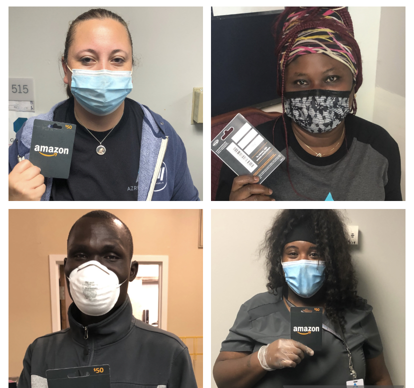 AzriaHealth's tweet photo. Congratulations to our #AzriaHealthMontclair perfect attendance winners! These caregivers are so kind and helpful to our residents! They always show up on time and are ready to make every day awesome!
#AzriaHealth #Winner #Win #Attendance #ThankYou #Helpful #Awesome #Amazing https://t.co/S3ixzUXdek