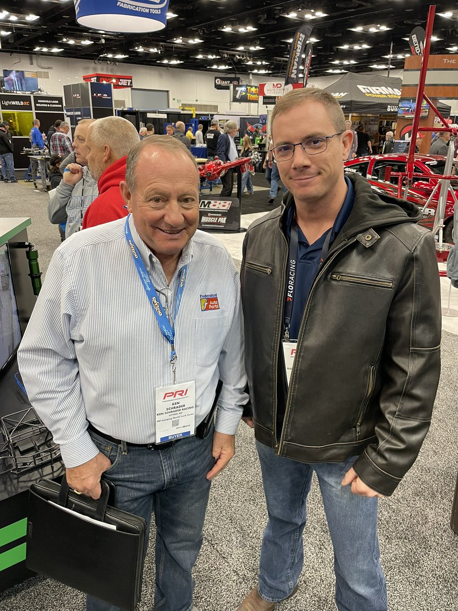 JB_Cole87's tweet photo. Had a great conversation with Ken Schrader, modified racing of course.
#prishow #SMARTtour https://t.co/SYATrTVnMC