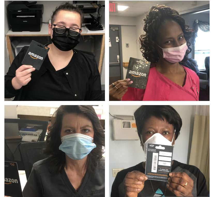 AzriaHealth's tweet photo. Congratulations to our #AzriaHealthMontclair perfect attendance winners! These caregivers are so kind and helpful to our residents! They always show up on time and are ready to make every day awesome!
#AzriaHealth #Winner #Win #Attendance #ThankYou #Helpful #Awesome #Amazing https://t.co/S3ixzUXdek