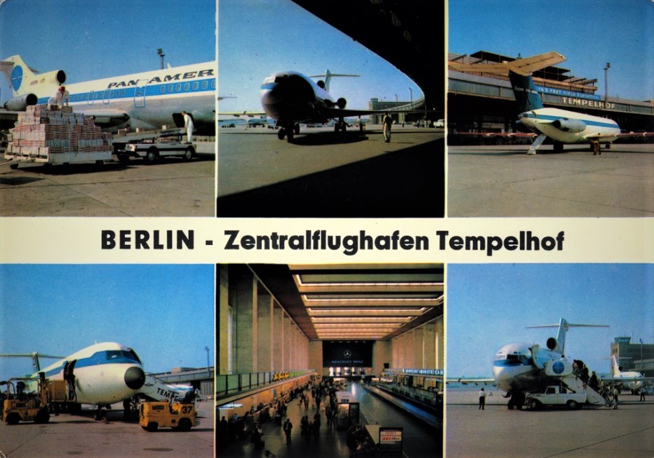diemauerthewall's tweet photo. Airport Berlin Tempelhof postcards from the 1960's and 70's.
#Berlin #Tempelhof 
#diemauerthewall https://t.co/Jkz70qDIHK