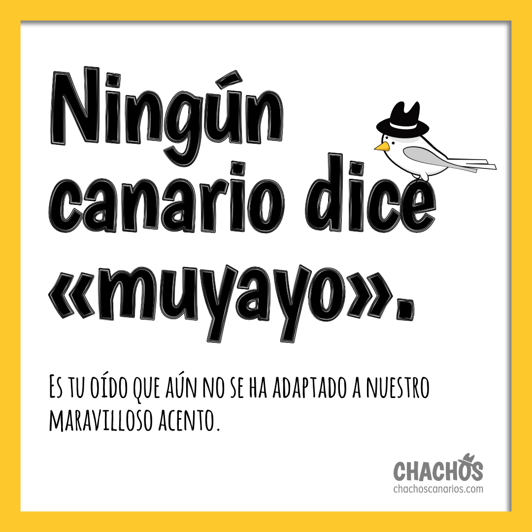 Compartan para que todo el mundo se entere. 

#Hablacanaria #lexicocanario #palabrascanarias #Canarias #muchacho #Muyaya #Muyayo #Chacho #Chachos #FraseCanaria