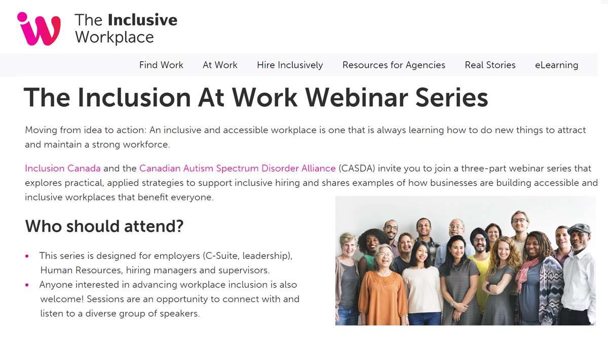 RWAworks's tweet photo. Want to hear how real employers are building inclusive workplaces? 

Join us for #InclusionAtWork, a 3-part webinar series that draws on real stories of how businesses are building #accessible and #inclusive workplaces that benefit everyone!

https://t.co/3nZDAziRQK https://t.co/Ga71rySJlt