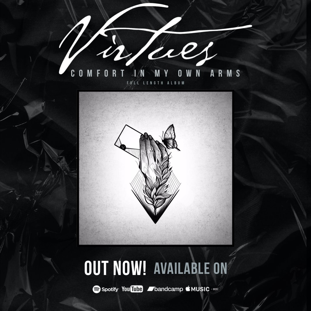 Spotify: open.spotify.com/album/0shiMg0F…
Apple Music: music.apple.com/album/comfort-…
Bandcamp: virtuessg.bandcamp.com/album/comfort-…

Our full-length album, "Comfort In My Own Arms", is now available on all major streaming platforms! 🔥