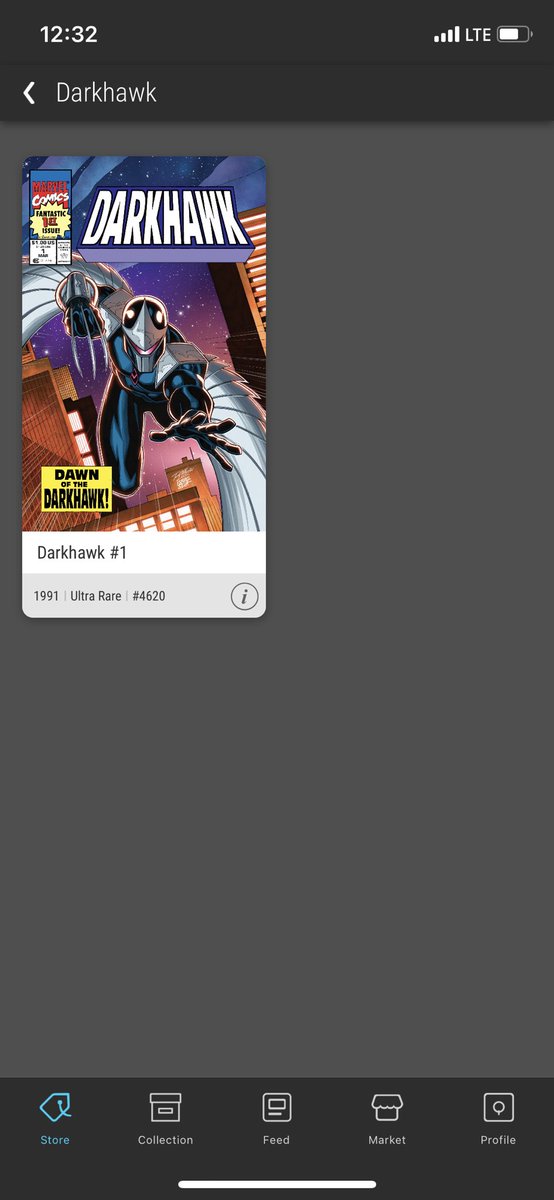 DFS_FightNight's tweet photo. @veve_official @Marvel Got my first drop and it’s an Ultra Rare, feels great https://t.co/VsKVHwR8u6