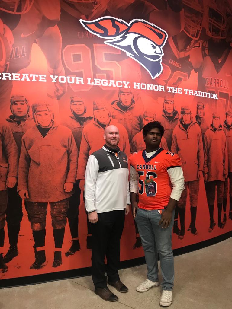 Grateful to announce #Offer7 from #CarrollUniversity
Thank you <a href="/CoachHolleyCU/">Garren Holley</a> for the opportunity for an #officialvisit
<a href="/piofootball/">Carroll U Football</a> #GoPios #PioPride <a href="/CoachBuddah/">Mike Budziszewski</a> <a href="/CoachPfeffer/">Zak Pfeffer</a>!
<a href="/BrandonHuffman/">Brandon Huffman</a> <a href="/StripSackLunch/">Matt Solorio</a>  <a href="/DarrenSabedra/">Darren Sabedra</a> <a href="/247Sports/">247Sports</a> <a href="/CalHiSports/">Cal-Hi Sports</a> <a href="/westcoastpreps_/">West Coast Preps</a>  <a href="/AllenTrieu/">Allen Trieu</a>