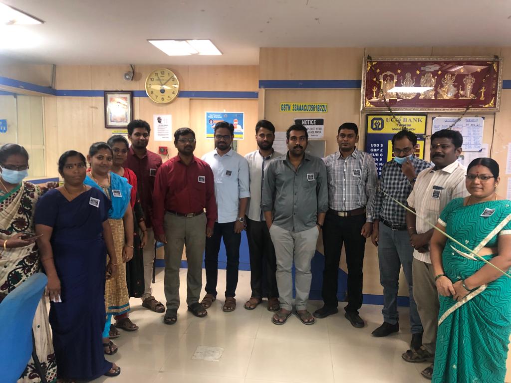 AUCBO_Tamilnadu's tweet image. Badge wearing 
#StopPrivatization_SaveBank 
#StopPrivatizationofBanks 
#StopPrivitisationofBanks 
#StopPrivatzation 
#Stopprivatisation 
#StopPrivatization 
#StopPrivatizationOfPSBs