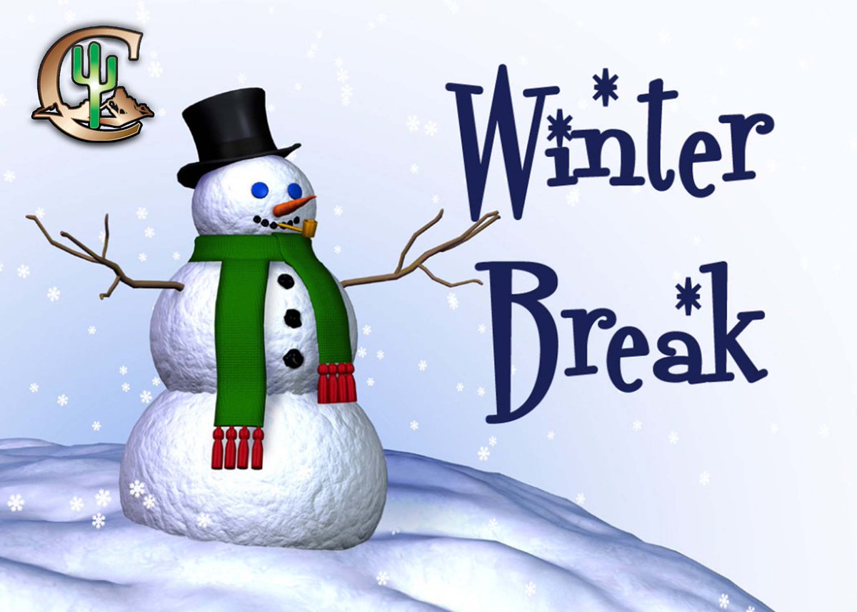CartwrightSD's tweet photo. Friendly reminder that Winter Break begins Friday December 17th! We hope everyone has an amazing holiday season! #oneteamunafamilia #WinterBreak https://t.co/XzjxhBkea6