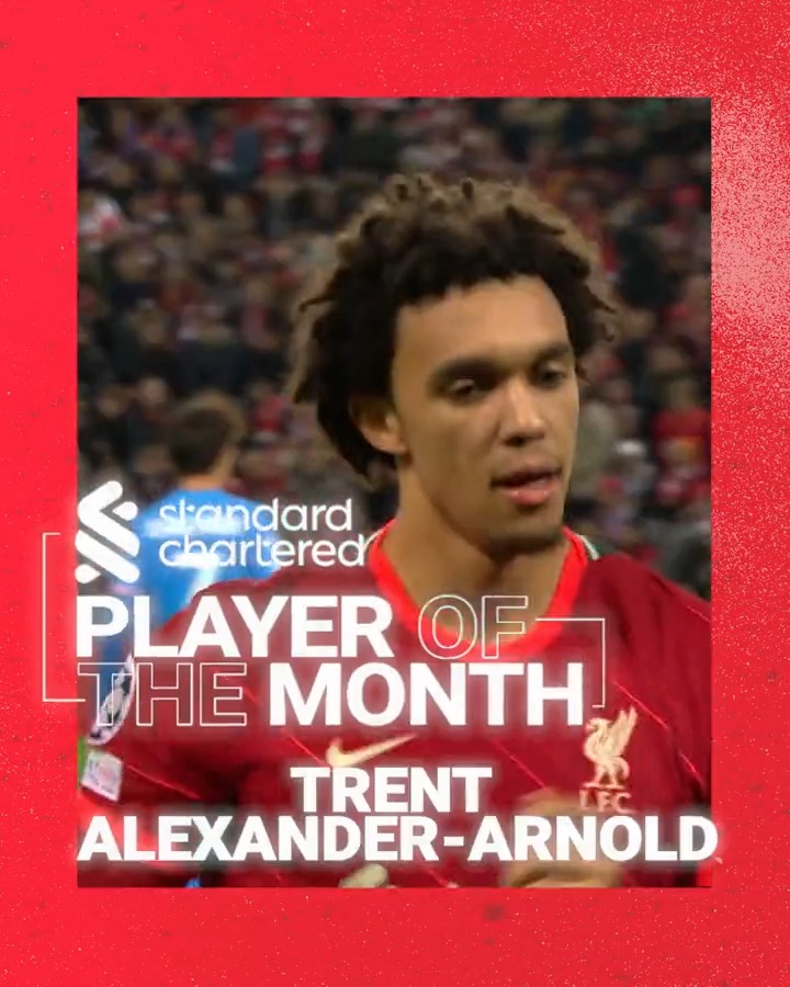 Liverpool FC on Twitter "𝗧𝗔𝗔 ⃣6⃣6⃣ Your StanChart Player of the