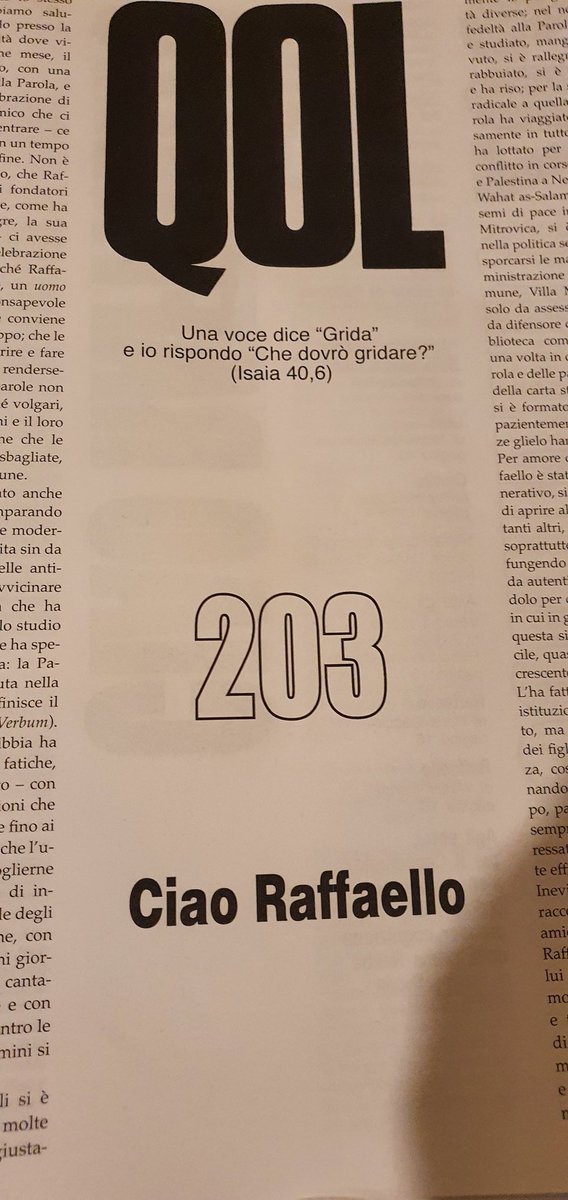 Buon compleanno Raf, dovunque tu sia... ti vogliamo bene!