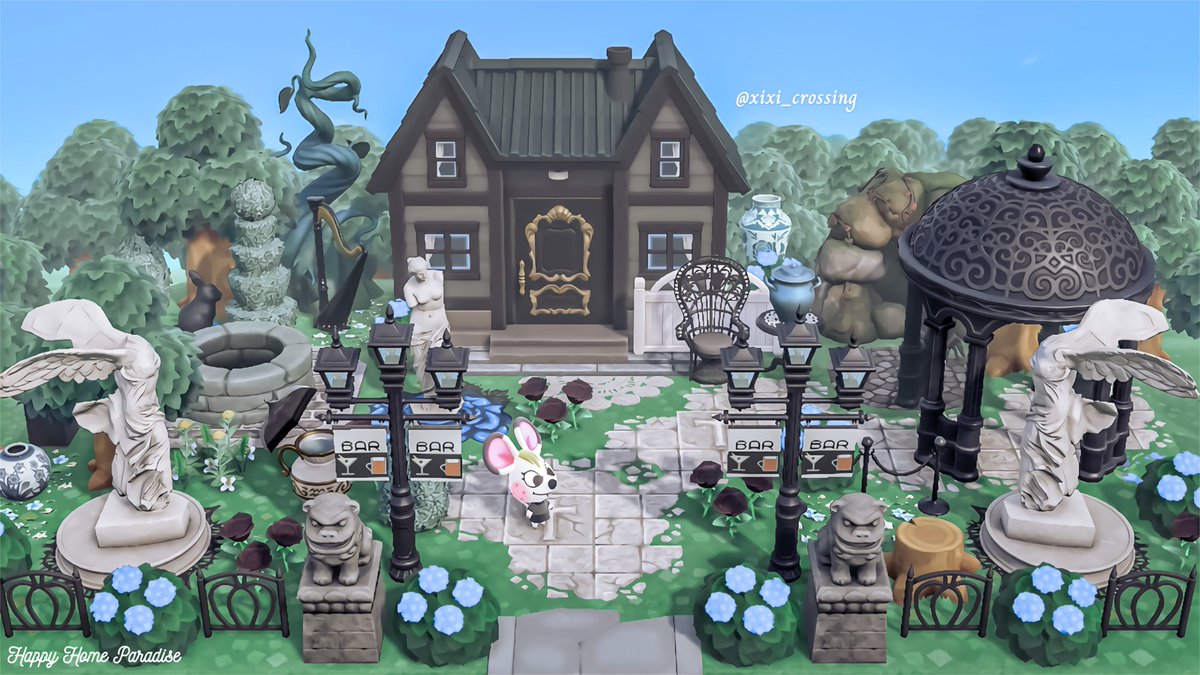 xixi_playing's tweet photo. A gothic exterior for Bella’s bar #AnimalCrossing #ACNH 

RA-1245-6630-2188 💙 https://t.co/VMVr0Oppax