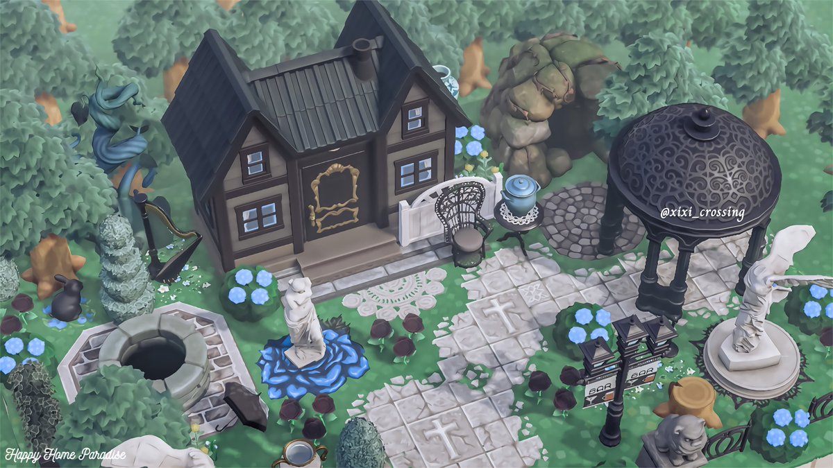 xixi_playing's tweet photo. A gothic exterior for Bella’s bar #AnimalCrossing #ACNH 

RA-1245-6630-2188 💙 https://t.co/VMVr0Oppax