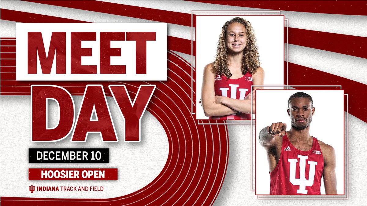 IndianaXCTF's tweet photo. Time to shine. ⭐️

📍: Bloomington, Ind.
🏁: Hoosier Open
⏰ (F): 3:45 p.m. 
⏰ (T): 4:30 p.m.
📊: https://t.co/HWsYNsNExn

#IUTF ⚪️🔴 https://t.co/4eTjzB1aOR