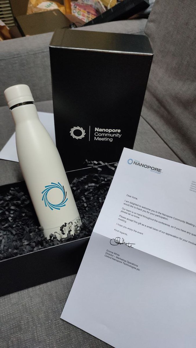 liverworks's tweet photo. The first Christmas present this year is the speaker gift from @NanoporeConf! I was glad to participate in NCM 2021 and hope to meet again! https://t.co/mAl83JWT0D